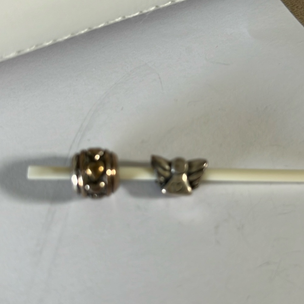 Silver beads